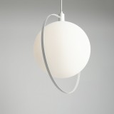 ALDEX 1049G | Aura-AL Aldex visilice svjetiljka 1x E27 bijelo, opal
