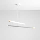 ALDEX 1072L | Tubo-AL Aldex visilice svjetiljka šipka 4x E14 bijelo