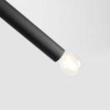 ALDEX 1072L1 | Tubo-AL Aldex visilice svjetiljka šipka 4x E14 crno
