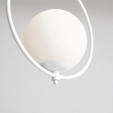 ALDEX 1075G | Sol-AL Aldex visilice svjetiljka 1x E27 bijelo, opal