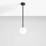 ALDEX 1080PL_G1_M | Pinne Aldex stropne svjetiljke svjetiljka 1x E14 crno, opal