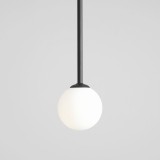 ALDEX 1080PL_G1_S | Pinne Aldex stropne svjetiljke svjetiljka 1x E14 crno, opal