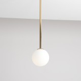 ALDEX 1080PL_G30_M | Pinne Aldex stropne svjetiljke svjetiljka 1x E14 zlatno, opal