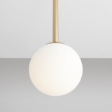 ALDEX 1080PL_G30_S | Pinne Aldex stropne svjetiljke svjetiljka 1x E14 zlatno, opal