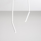 ALDEX 1084PL_G_L | Stick-AL Aldex stropne svjetiljke svjetiljka šipka elementi koji se mogu okretati 1x G9 bijelo
