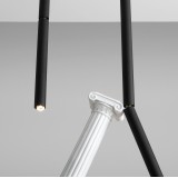 ALDEX 1084PL_G1_L | Stick-AL Aldex stropne svjetiljke svjetiljka šipka elementi koji se mogu okretati 1x G9 crno