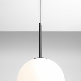 ALDEX 1087G1 | Bosso Aldex visilice svjetiljka kuglasta 1x E27 crno, opal