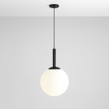 ALDEX 1087XL1 | Bosso Aldex visilice svjetiljka kuglasta 1x E27 crno, opal