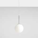 ALDEX 1087XS4 | Bosso Aldex visilice svjetiljka kuglasta 1x E27 krom, opal