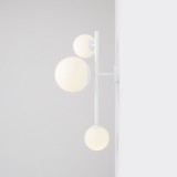 ALDEX 1092Y | Dione-AL Aldex zidna svjetiljka 1x E27 + 2x E14 bijelo, opal