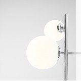 ALDEX 1092Y4 | Dione-AL Aldex zidna svjetiljka 1x E27 + 2x E14 krom, opal