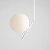 ALDEX 1095PL_G_L | Gallia-AL Aldex visilice svjetiljka 1x E27 bijelo, opal