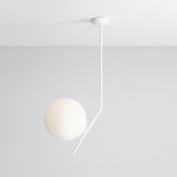 ALDEX 1095PL_G | Gallia-AL Aldex stropne svjetiljke svjetiljka 1x E27 bijelo, opal
