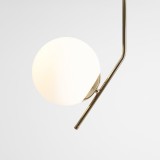 ALDEX 1095PL_G30 | Gallia-AL Aldex stropne svjetiljke svjetiljka 1x E27 zlatno, opal