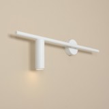 ALDEX 1104C | Trevo Aldex zidna svjetiljka 1x GU10 bijelo