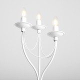 ALDEX 397B_D | Roza Aldex stolna svjetiljka 63cm sa prekidačem na kablu 3x E14 bijelo