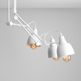 ALDEX 814PL_E | Aida-Bibi Aldex stropne svjetiljke svjetiljka elementi koji se mogu okretati 3x E27 bijelo