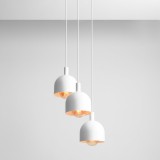 ALDEX 976E_R | Beryl Aldex visilice svjetiljka 3x E27 bijelo