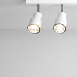 ALDEX 985PL_K | Aspo Aldex spot svjetiljka elementi koji se mogu okretati 6x GU10 bijelo, krom