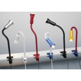 BRILLIANT 24705/72 | FlexB Brilliant svjetiljke sa štipaljkama svjetiljka sa prekidačem na kablu elementi koji se mogu okretati 1x E14 žuto, crveno, plavo