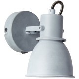 BRILLIANT 76311/70 | Bogart Brilliant zidna svjetiljka s prekidačem elementi koji se mogu okretati 1x E14 beton