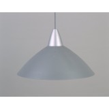 BRILLIANT 78270/11 | Logo Brilliant visilice svjetiljka 1x E27 boja titana, srebrno