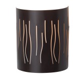 BRILLIANT 93461/20 | Kinley Brilliant zidna svjetiljka 1x E27 smeđe