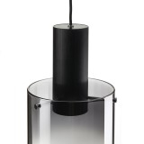 BRILLIANT G75570/93 | Beth Brilliant visilice svjetiljka 1x LED 800lm 3000K crno, dim