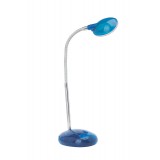 BRILLIANT G92927/03 | Timmi Brilliant stolna svjetiljka 32cm s prekidačem elementi koji se mogu okretati 1x LED 100lm 6000K plavo