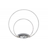 BRILLIANT G92949/15 | MelinaB Brilliant stolna svjetiljka 31cm daljinski upravljač jačina svjetlosti se može podešavati 1x LED krom