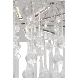 BRILLIANT G94155/15 | Svea Brilliant stropne svjetiljke svjetiljka 1x LED 900lm 3000K krom, prozirna