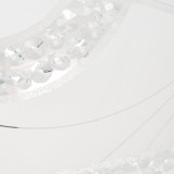 BRILLIANT G96866/85 | Pinola Brilliant zidna, stropne svjetiljke svjetiljka 1x LED 1200lm 4000K bijelo, prozirna