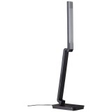 BRILLIANT G99027/06 | Tori-BRI Brilliant stolna svjetiljka 60,5cm sa tiristorski dodirnim prekidačem elementi koji se mogu okretati 1x LED 320lm 5000K crno