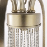 COSMOLIGHT P05165CP | Madrid-COS Cosmolight luster svjetiljka 5x E14 šampanjac žuto, prozirno, srebrno