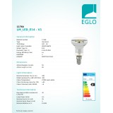 EGLO 11764 | E14 Eglo LED izvori svjetlosti svjetiljka