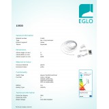 EGLO 13533 | Eglo-LS-Basic Eglo LED traka RGB svjetiljka daljinski upravljač jačina svjetlosti se može podešavati, promjenjive boje 1x LED RGBK bijelo