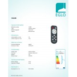 EGLO 33199 | Eglo daljinski upravljač Access Remote RF 10m antracit