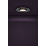 EGLO 33711 | Azurekka Eglo stropne svjetiljke svjetiljka daljinski upravljač jačina svjetlosti se može podešavati 1x LED 3100lm 3000K crno, kristal, prozirno