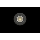 EGLO 33997 | Saliceto Eglo ugradbena svjetiljka okrugli jačina svjetlosti se može podešavati, pomjerljivo Ø88mm 1x LED 500lm 4000K bijelo, prozirno