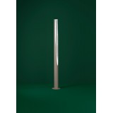 EGLO 390283 | Jabaloyas-Prebone Eglo podna svjetiljka 180cm sa nožnim prekidačem 1x GU10 540lm 3000K boja pijeska, srebrno
