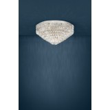 EGLO 39492 | Valparaiso Eglo stropne svjetiljke svjetiljka 16x E14 krom, kristal, prozirno