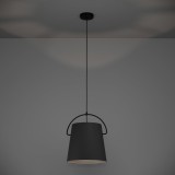EGLO 39865 | Granadillos Eglo visilice svjetiljka 1x E27 crno