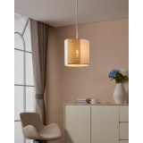EGLO 43401 | Arnhem Eglo visilice svjetiljka 1x E27 bijelo, bezbojno