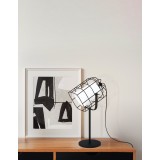 EGLO 43421 | Bittams Eglo stolna svjetiljka 57cm sa prekidačem na kablu 1x E27 crno, bijelo