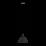 EGLO 43878 | Priddy Eglo visilice svjetiljka 1x E27 crno, bijelo
