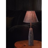 EGLO 49306 | Vintage-1+1 Eglo stolna svjetiljka - bez sjenila 39,5cm sa prekidačem na kablu 1x E14 siva antik