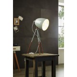 EGLO 49337 | Dundee Eglo stolna svjetiljka 44cm sa prekidačem na kablu elementi koji se mogu okretati 1x E27 menta, crveni bakar, bijelo