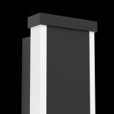 EGLO 900676 | Neviano Eglo zidna svjetiljka 2x LED 1200lm 3000K IP65 crno, bijelo