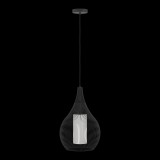 EGLO 900828 | Razoni Eglo visilice svjetiljka 1x E27 crno, saten