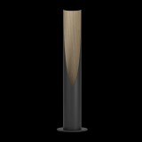EGLO 900876 | Barbotto Eglo stolna svjetiljka šipka 39,5cm sa prekidačem na kablu 1x GU10 345lm 3000K crno, tamno drvo